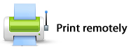 Print remotely