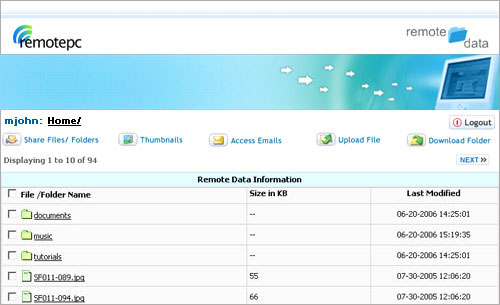 RemoteData Interface