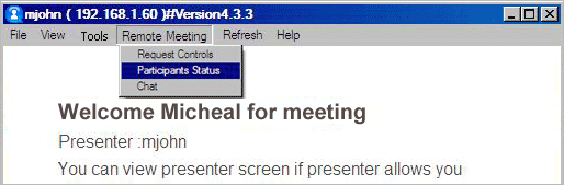 Online meeting