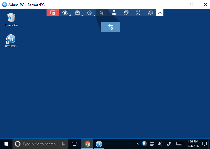 remote desktop icon windows 8